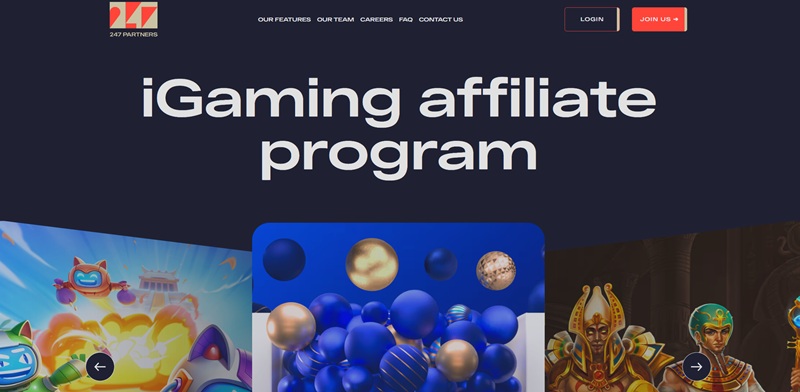 247 Partners website & screenshot